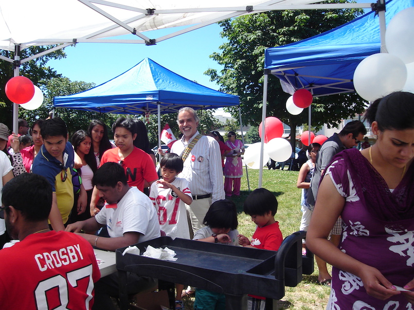 Canada Day Vancouver, Barj Dhahan, Sunset Community Centre