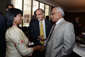 Consul General Rajani Alexander, Barj Dhahan, Indian Consul Mr. Chandramouli